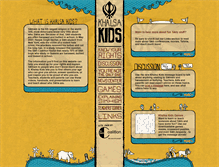 Tablet Screenshot of khalsakids.org